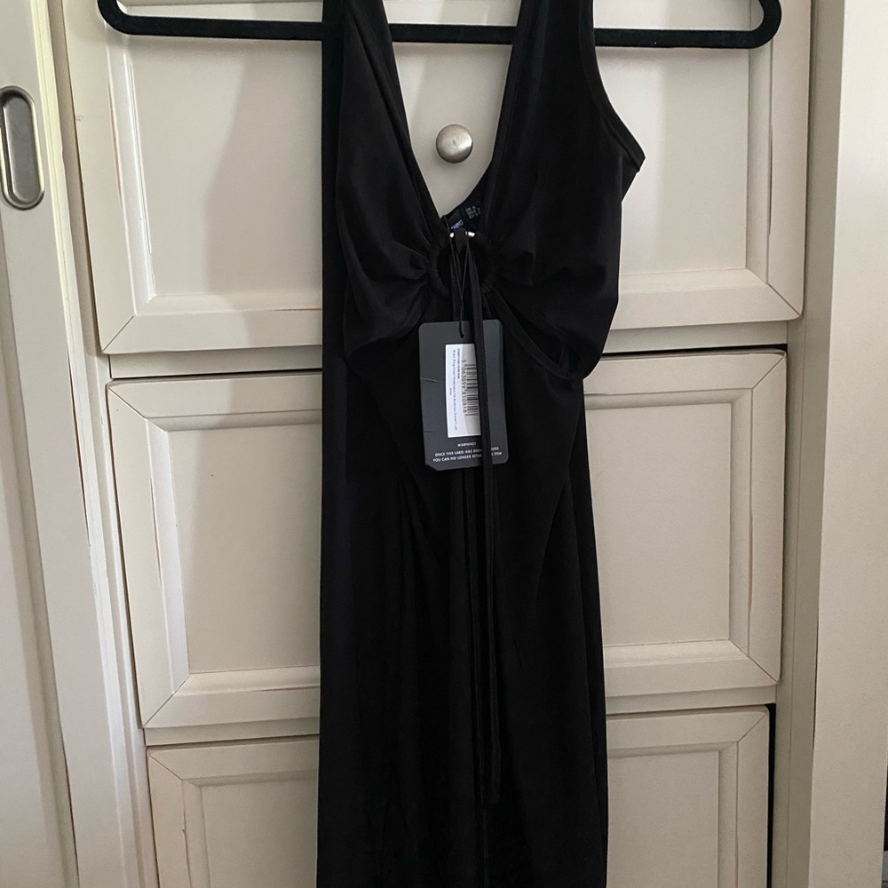 BLACK MINI DRESS